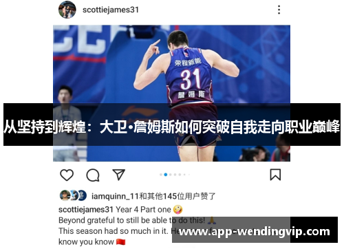 从坚持到辉煌：大卫·詹姆斯如何突破自我走向职业巅峰