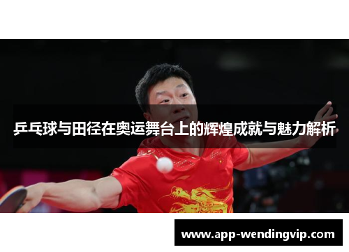 乒乓球与田径在奥运舞台上的辉煌成就与魅力解析