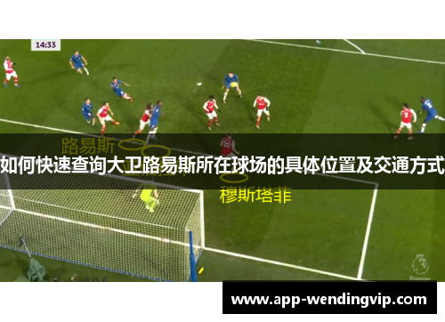 如何快速查询大卫路易斯所在球场的具体位置及交通方式
